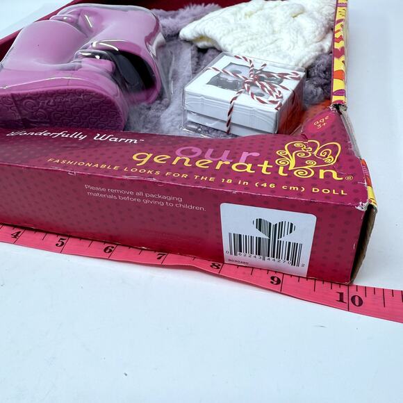 Our Generation Wonderfully Warm Fashion Outfit & Treat Box Dolls New Toy Clothes - Picture 2 of 7